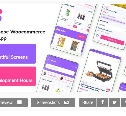 ProShop Multi-Vendor WooCommerce – E-commerce Android Full Mobile App + kotlin