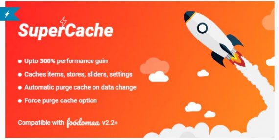 SuperCache Module for Foodomaa